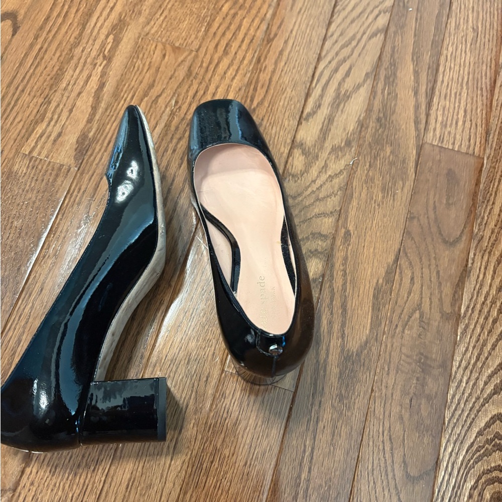 Kate Spade Black Heels - Picture 2 of 3